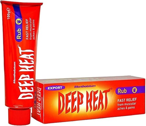 DEEP HEAT CREAM Rub Fast Relief 100gr