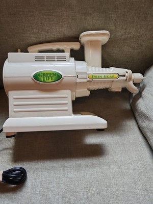 Green Life Vegetable Juice Extractor Juicer SMS-20001 Vintage TESTED WORKS