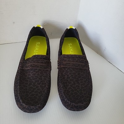 Rothy's The Driver Loafers Chocolate Spot Women s Size 9.5