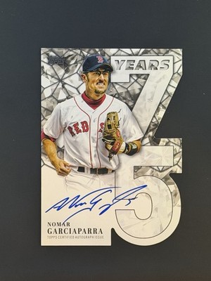 NOMAR GARCIAPARRA 2026 Topps 75 Years of Topps Auto /75 #75YA-NG