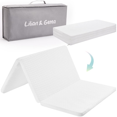 Pack and Play Mattress 38''x26''x1'', Pack N Play Mattresses Pad for Play Pen an...