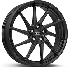 4x Sommerräder DOTZ Spa black für VOLKSWAGEN Golf (IV) Bora 1J 17 Zoll Felgen 21