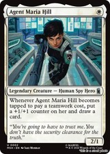 Agent Maria Hill (MSH 2), Normal, Marvel Super Heroes, MTG