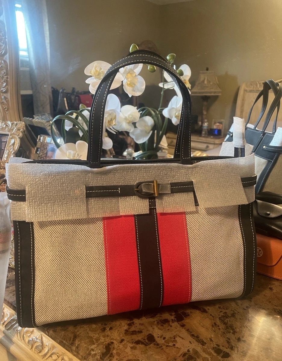 TORY BURCH バーガンディ トートバッグ Tory Burch Satchel/Top Handle Bag Red Bags & Handbags for Women