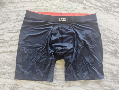Saxx Ballpark Pouch Multi Sport Mesh Boxer Brief Underwear Large MINT FREESHIP!