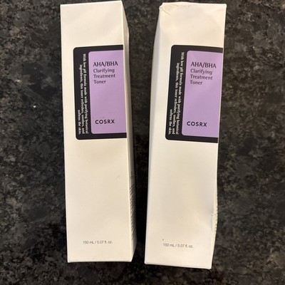 (F) AHA/BHA, Clarifying Treatment Toner, 5.07 fl oz (150 ml). Lot Of 2
