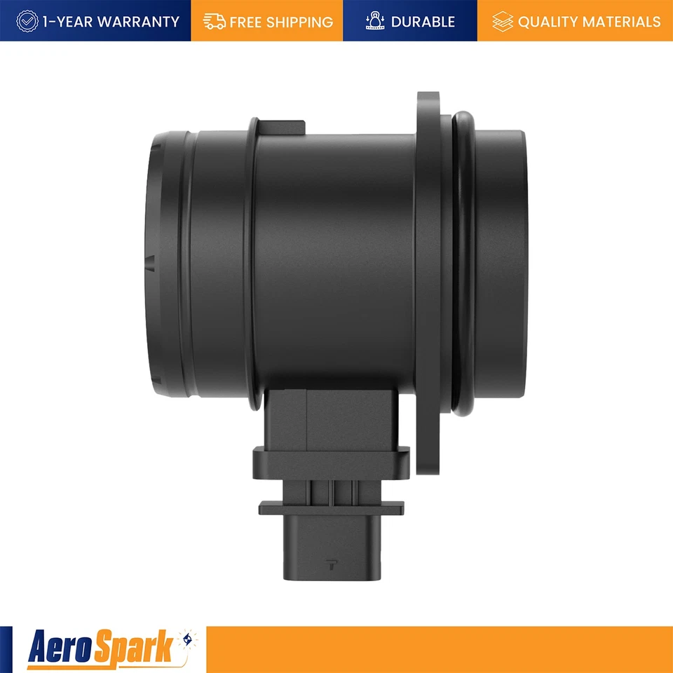 Sensor de flujo de masa de aire MAF para Mini Cooper 2009 2010 2011 2012 1,6 L l4 13627582553 Foto 3 de 4