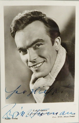 Autogramm deutscher Film- und TV Schauspieler Erik Schuman (143581)