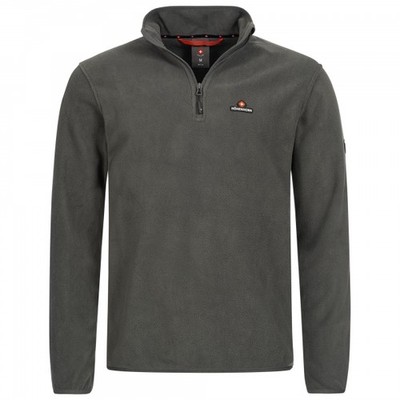 Höhenhorn Skyja Fleecepullover Gr XL Grau Herren Half Zip Sweatshirt 