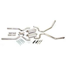 Pypes Sgb10s Exhaust Kit Header-back 2.5 In For Gm B-body 1965-70 Stainless Pypes Sgb10s Exhaust Kit Header-back 2.5 In For Gm B-body 1965-70 Stainless