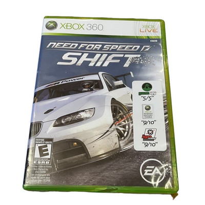 Need for Speed: Shift (Microsoft Xbox 360, 2009)- Tested Rated E