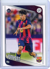 Quim Junyent 2025-26 Topps UEFA Club Competitions RC #93