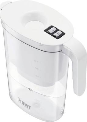 BWT Best Water Technology Vida 2,6L inkl. 3 Kartuschen Weiss
