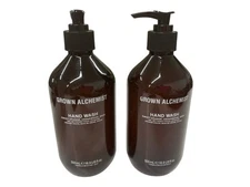 2 Grown Alchemist Hand Wash Sweet Orange, Cedarwood, Sage 16.9 oz EXP 4/26