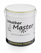 Weathermaster - Exterior Masonry Paint For Brick, Render & Concrete-Weatherproof