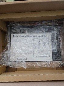 Sega CD Model 1 Genesis System Add On CIB Tested Clean With Games