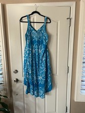 Blue sundress