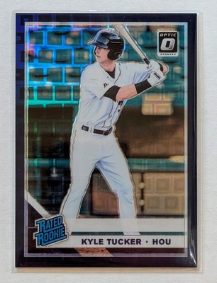 2019 Donruss Optic Kyle Tucker Rated Rookie Blue Pandora Prizm /99 RC #43 Cubs