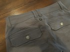 PrAna Stretch Shorts Woman’s 0 Dark Gray/Side Zip Pocket/Snap Button Back Pocket — photo 10