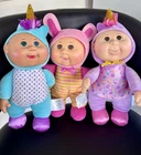 Cabbage Patch Kids Plush Dolls Lot 3  Soft Body 10” Toy Bundle