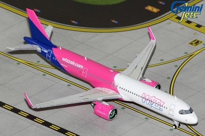 GeminiJets 1:400 Wizz Air UK Airbus A321neo G-WUNB GJWUK2340 IN STOCK