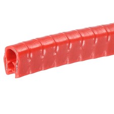 Edge Trim U Shape Rubber Fits 1-2.5mm Edge 14.76Ft/4.5Meter Edge Guards Red