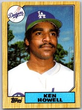 ⚾ 1987 Topps #477 Ken Howell Los Angeles Dodgers