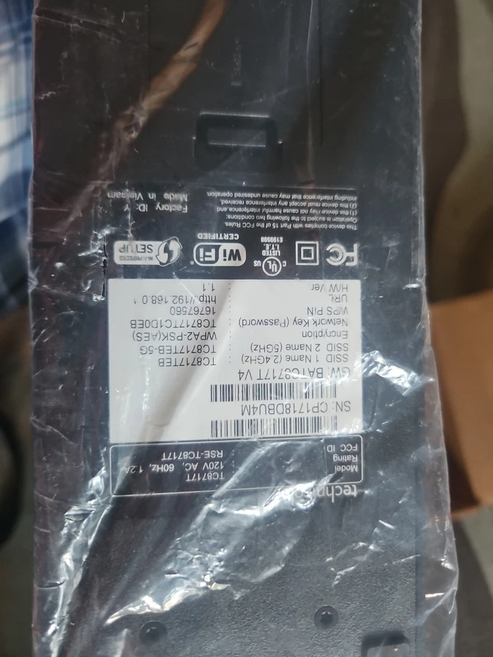 New Technicolor Model-TC8717T Wireless Telephone-TV Cable Modem  - Image 3 of 4