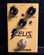 Zeus tc-electronic Overdrive Pedal Gitarren Effektpedal gebraucht mit OVP