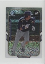 2015 Bowman The Farm's Finest Chrome Mini Shimmer Refractor Orlando Arcia a2v