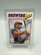 2026 Topps Heritage William Contreras SP #214 Brewers