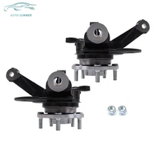 For Nissan Altima Maxima 2002-2008 Front Wheel Hub Bearing & Steering Knuckle