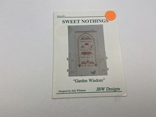 JBW Designs Sweet Nothings Garden Wisdom Counted Cross Stitch Pattern