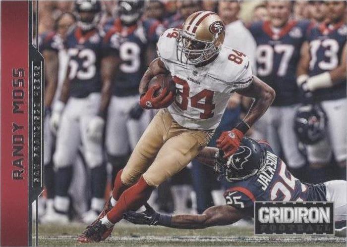 2012 Panini Gridiron Randy Moss #167 - 1 of 2