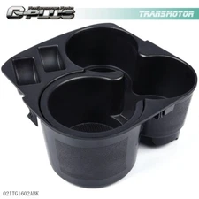 Fit For 07-2012 Nissan Altima Black Center Console Cup Holder w Insert Drink New