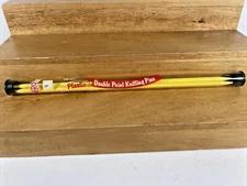 VTG NOS HERO DOUBLE POINTED  PLASTIC 9.5" KNITTING NEEDLES 4 PACK