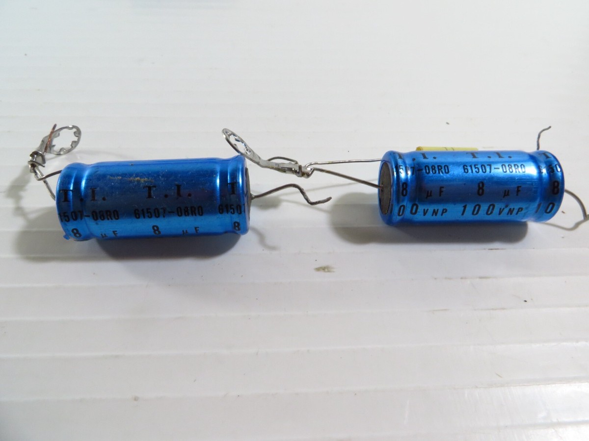 2 Pack Texas Instruments Metallized Polyester Axial