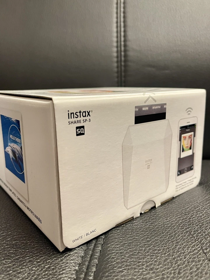 Fujifilm - instax SHARE SP-3 Portable Photo Printer - White - Image 2 of 4