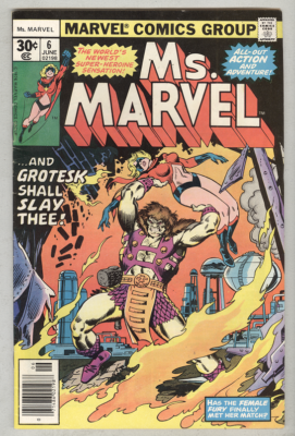 Ms. Marvel #6 June 1977 VG | eBay