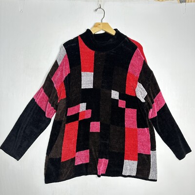 Macy's Chenille Karen Scott Turtleneck Vintage Lord And Taylor