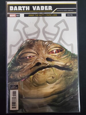 Star Wars Darth Vader #22 Galactic Icon Variant Jabba Hutt Marvel