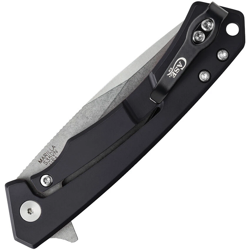 Cuchillo plegable Case Cutlery Marilla Framelock azul CF y aluminio S35VN 25895 Foto 2 de 3