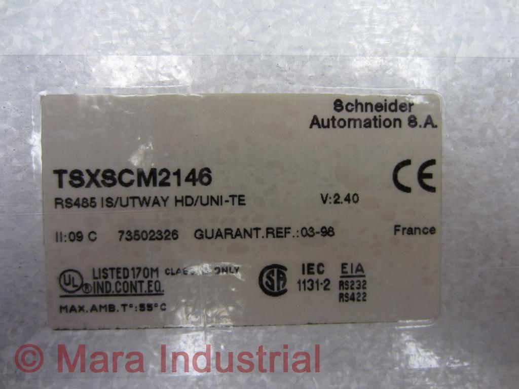 Automate Programmable Telemecanique TSXSCM2146 (TSX SCM 2146) - Occasion Fonctionnel