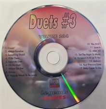 234 DUETS     LEGENDS  KARAOKE CDG DISC
