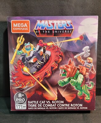 Mega Construx Masters Of The Universe Battle Cat Vs Roton Set Heman NEW Sealed
