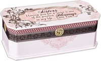 Sister Simply Classic Petite Belle Papier Musical Keepsake Jewelry Box - Plays S on sale Sister Simply Classic Petite Belle Papier Musical Keepsake Jewelry Box - Plays S on sale