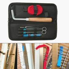 Pro Piano Tuning Set W/Straight Bar Hammer Piano Tuning Tools Kit 6PCS
