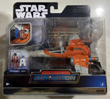 Star Wars Micro Galaxy Squadron Series 5 POE DAMERON'S T-70 X-WING  108 Orange