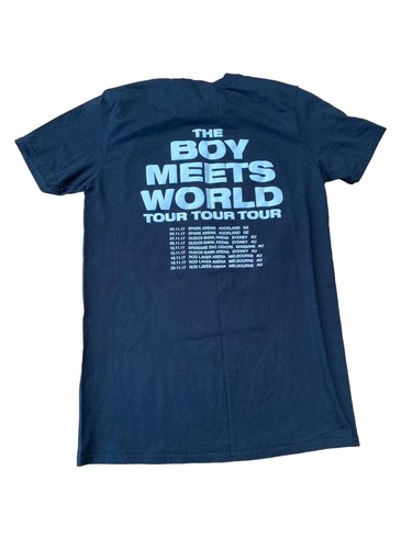 Drake 2017 The Boy Meets World Tour T Shirt Size Medium Double-Sided Big Print - Picture 2 of 7