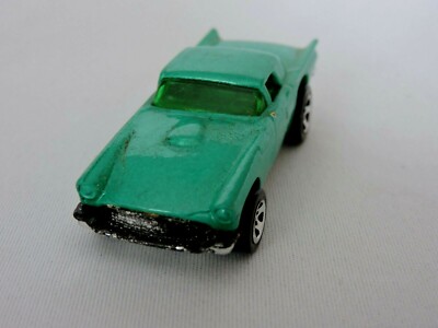Hot Wheels Vintage Toy Car Diecast Green 1977 Thunderbird Two Door